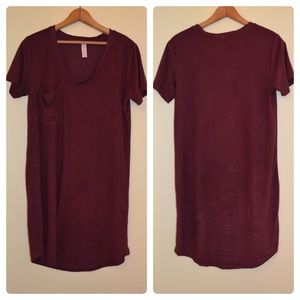 Altair’d State Suede T Shirt Dress